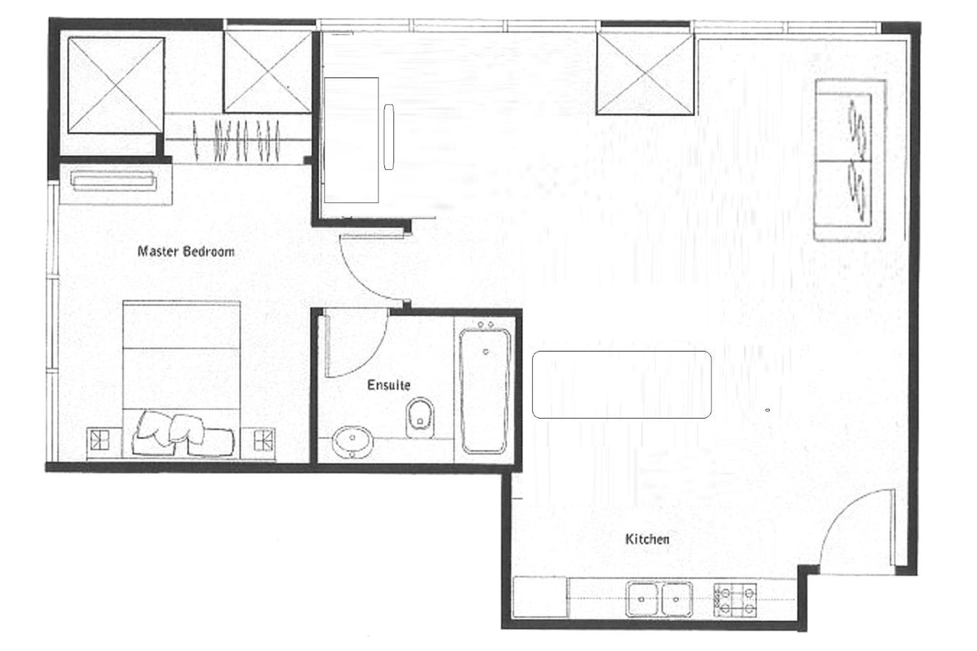 Sky Villas Apartments Bangkok Room photo